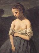 La petite Jeannette (mk11) Jean Baptiste Camille  Corot